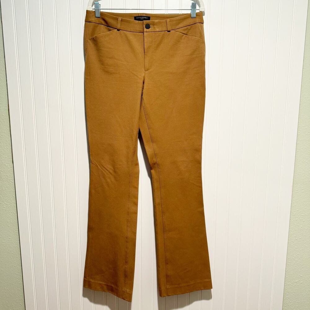 Banana Republic Sloan Pants Camel Colored Size 8 Long